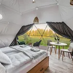 Glamping Biala Czapla Z Balia Nad Jeziorem Czorsztynskim * Maniowy
