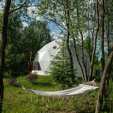 Glamping Biala Czapla Z Balia Nad Jeziorem Czorsztynskim