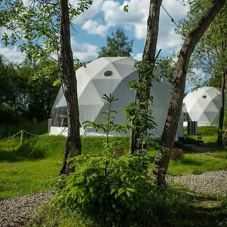 Glamping Biala Czapla Z Balia Nad Jeziorem Czorsztynskim