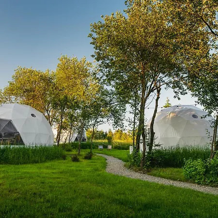 Tente de luxe Glamping Biala Czapla Z Balia Nad Jeziorem Czorsztynskim *