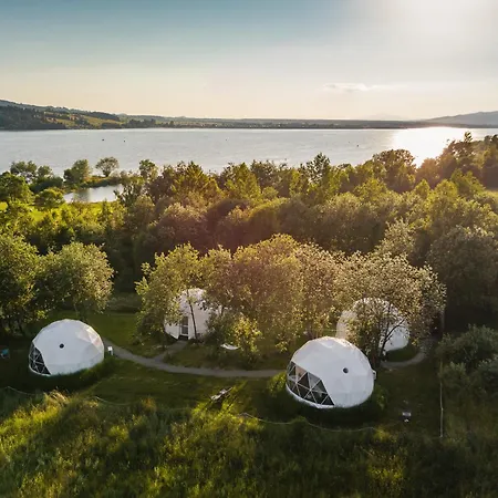 Biala Czapla Glamping Z Balia Nad Jeziorem Czorsztynskim خيمة فخمة